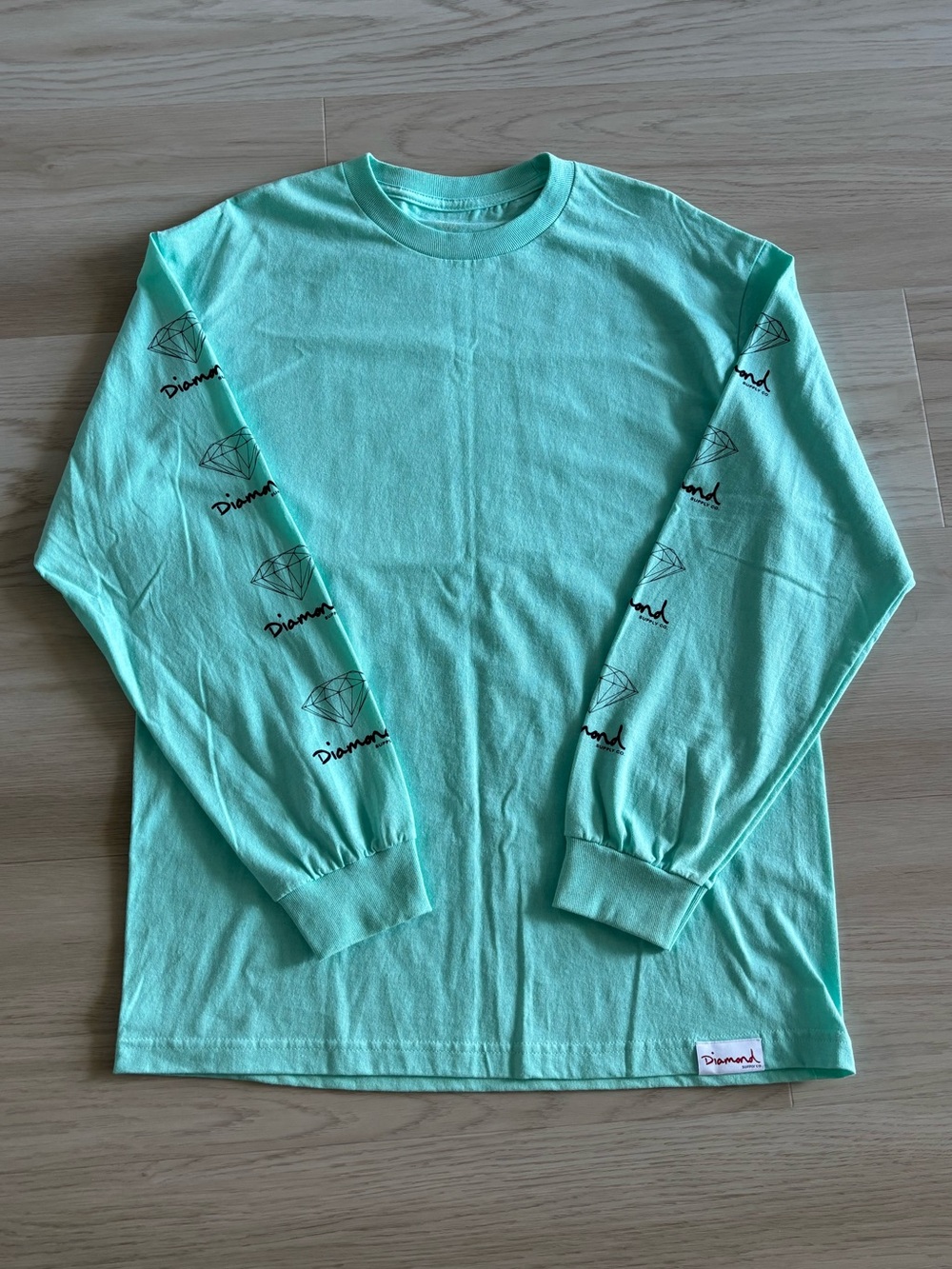 NEW Diamond Supply Long Sleeve Graphic Tee